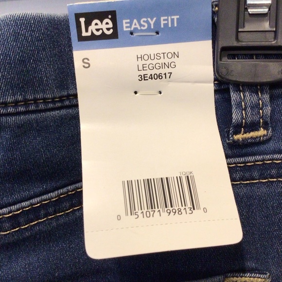 Lee Womens Easy Fit Dark Wash Denim Houston Legging Size Small - Picture 6 of 8